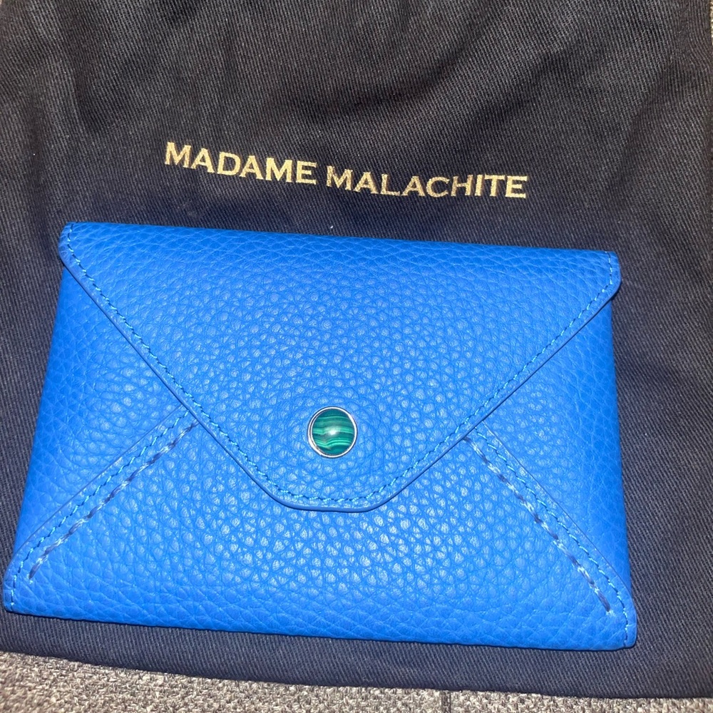 RARE + NWT w/ Dustbag Madame Malachite Mini Envelope